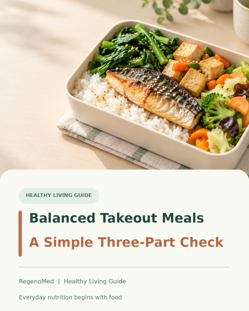 How to Build a Balanced Takeout Meal: Lunch Boxes, Noodles, and Convenience Stores