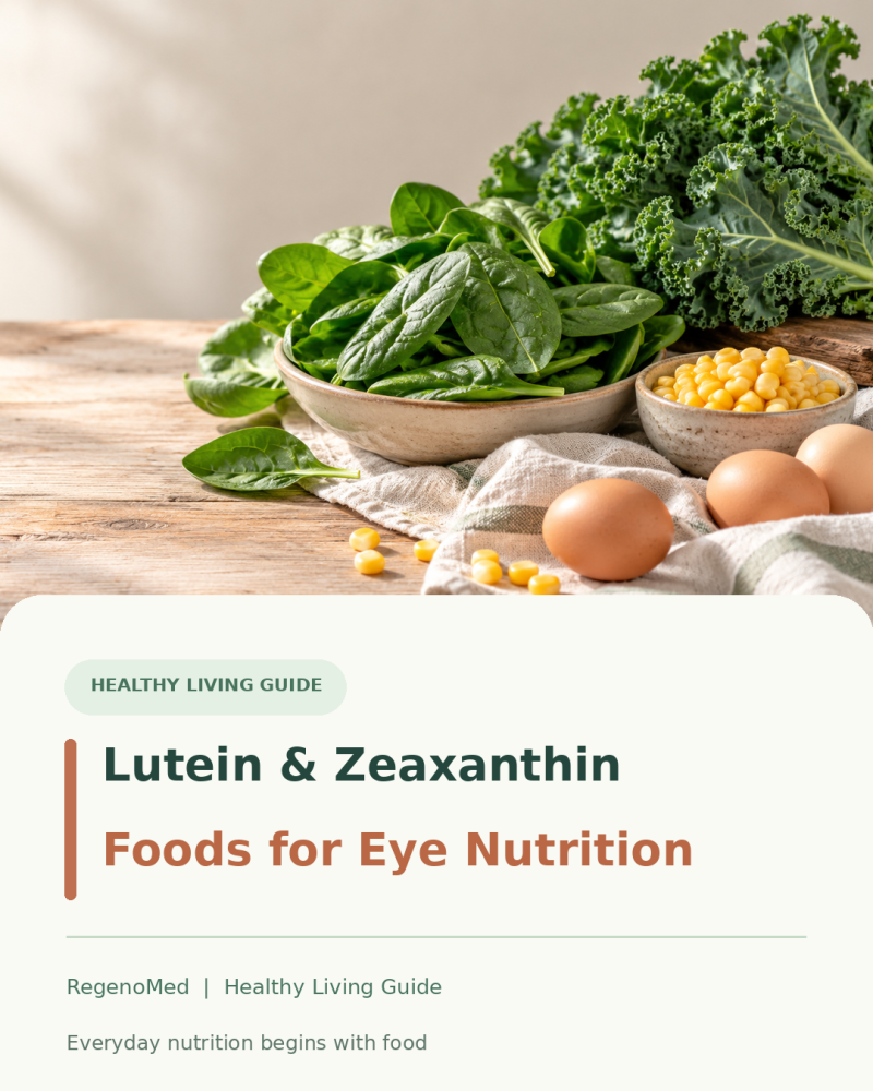 Lutein and Zeaxanthin Foods: A Simple Guide for Eye Nutrition