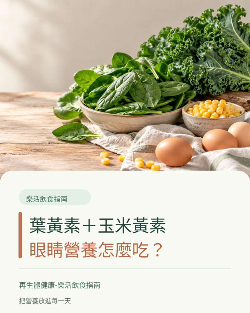葉黃素與玉米黃素怎麼吃？護眼營養食物與補充指南